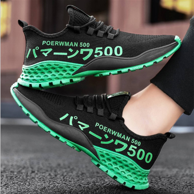 Breathable and light student sports shoes casual and comfortable men's fashion running shoes  Close Size
