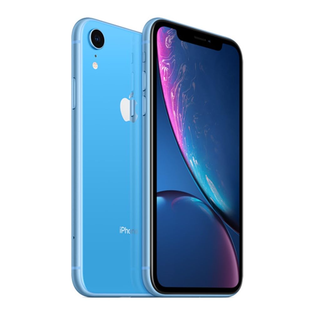 iPhone XR available in six new colors: white, black, blue, yellow, coral and red (pre-owned refurbished)blue