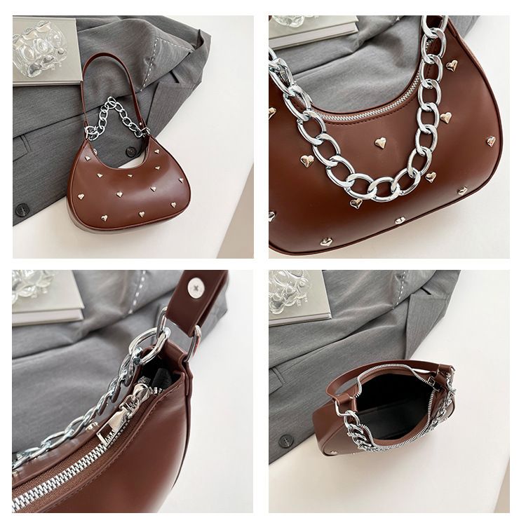 Miss DG 2025 versatile chain bag high-end shoulder bag shopping messenger bag handbag