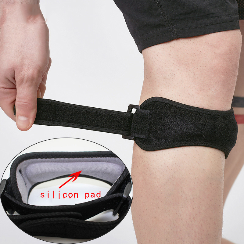 S-006 2Pcs Adjustable Knee Stabilizing Straps for Tendonitis Patellar Tendonitis Knee Brace