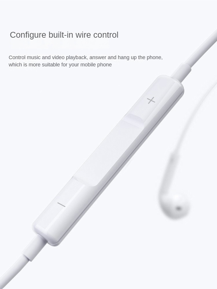 3.5mm Wired In-ear Headphones With Exquisite Box Packaging
