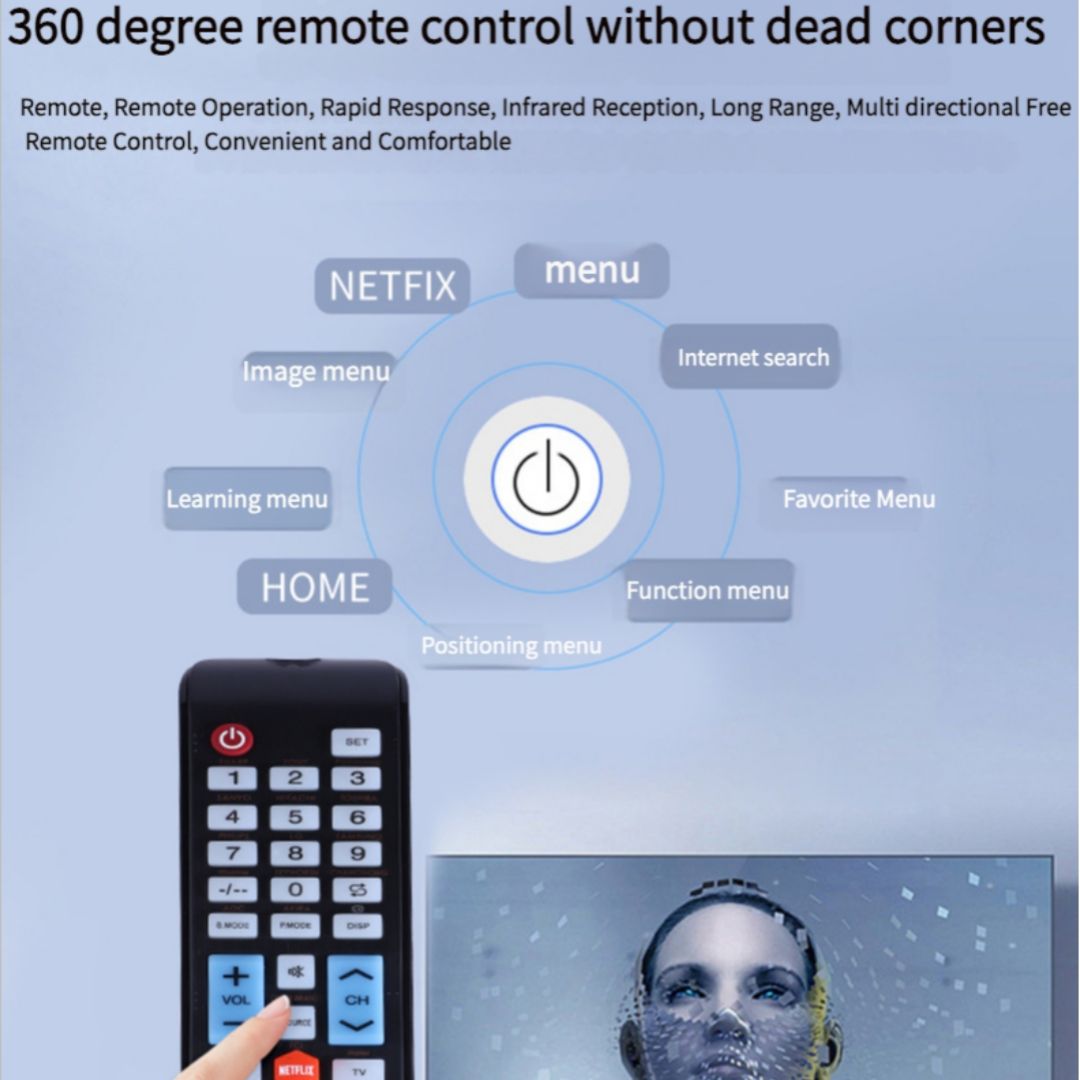 TV Universal Remote Control with One Click Setting