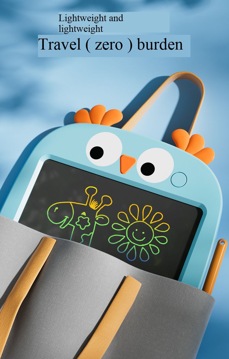 Children’s LCD Writing Tablet, Kids Small Blackboard, Baby Colorful Graffiti Electronic Drawing Pad, Toddler Erasable Handwriting Toy, Safe Eye-Protection Electronic Doodle Board