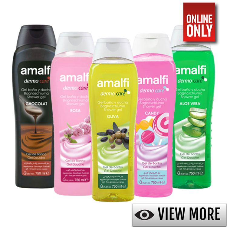 750ml AMALFI SHOWER GEL-AMALFI DERMO CARE