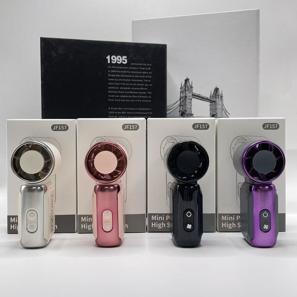 Mini Pocket Ice Cooling Handheld Fan, Strong Wind Portable Refrigeration Electric Fan for Outdoor Cycling and Daily Carry
