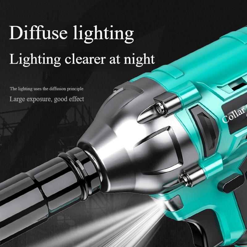 Electric wrench large torque multi-function brushless rechargeable impact lithium battery rack worker air cannon universal Dayi model
