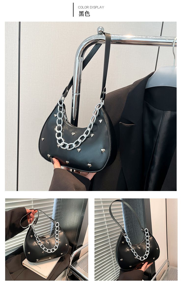 Miss DG 2025 versatile chain bag high-end shoulder bag shopping messenger bag handbag