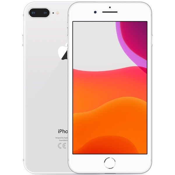 Apple iPhone 8 Plus (Unlocked, 64GB,256GB) – 5.5” Retina HD Display, A11 Bionic Chip, Dual-Camera System Refurbishment GSM Phone 【Lowest Price Online】White