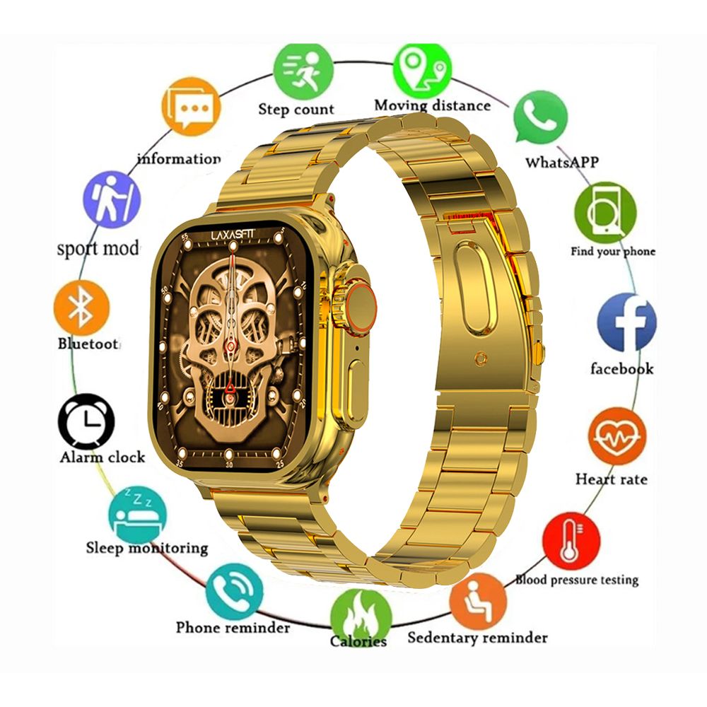 Waterproof Bluetooth wear-resistant smart watch large capacity fast charging
