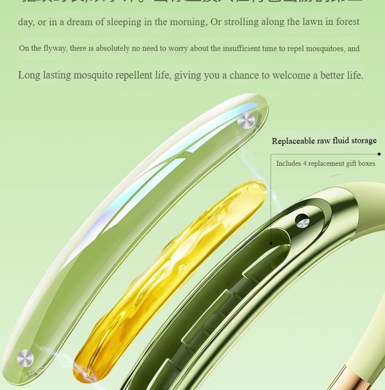 Mosquito repellent bracelet plant essential oil anti-mosquito artifact adult portable children baby vitality essential oil mosquito repellent bracelet
