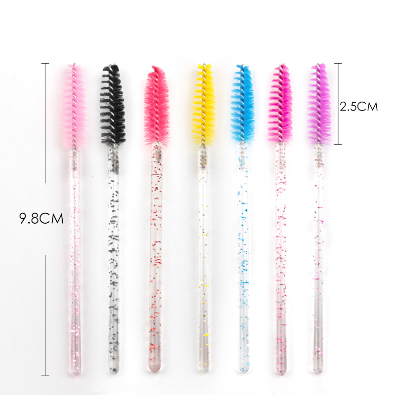 Gorgeous 5-50Pcs Eyelash Brushes Makeup Brushes Disposable Mascara Wands Applicator Spoolers EyeLash Cosmetic Brush Makeup Tool