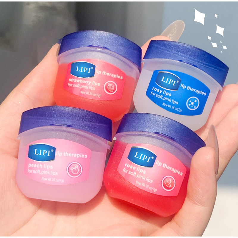 9973 6/8 Pcs Lip Balms Moisturizing Refreshing Non-sticky Fruit Series Anti-Cracked Lip Treatment Vaseline for Makeup Lip Gloss Set