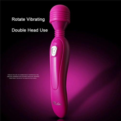 Magic AV Wand Powerful Body Massager Clitoral Vibrator Adult Products Sex Toys for women Couples Sex AV Vibrators 12 Speed High Frequency Silent Stick Massager -Red