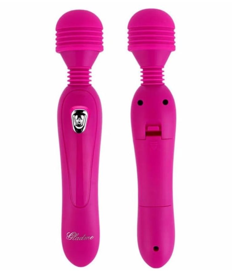 Magic AV Wand Powerful Body Massager Clitoral Vibrator Adult Products Sex Toys for women Couples Sex AV Vibrators 12 Speed High Frequency Silent Stick Massager -Red