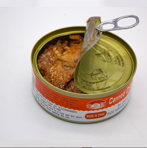 Canned Crisp Hairtail -100g With 70% Solid Substance