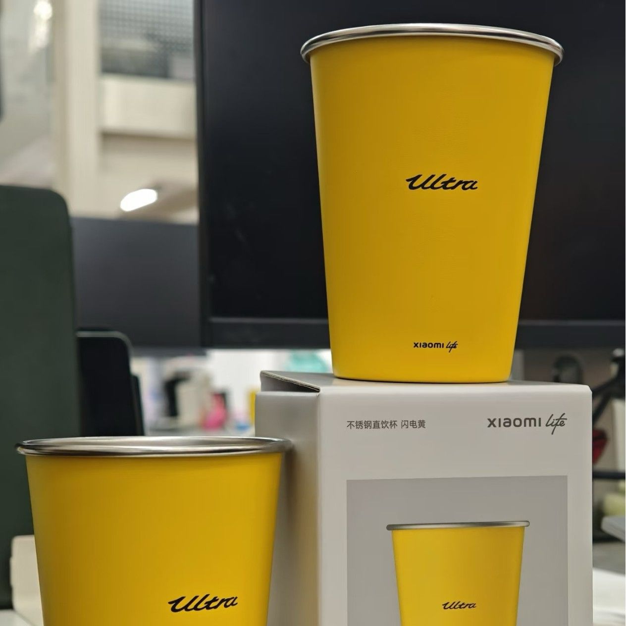 Xiaomi - style 304 stainless - steel camping coffee and beer cup set, travel - portable, suitable for camping, with a drop - resistant water cup