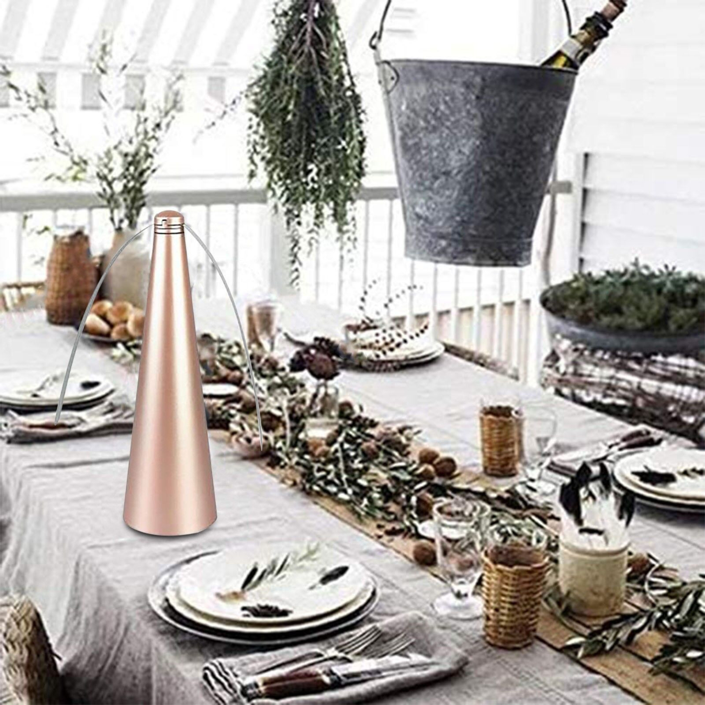 Portable Fan Fly Repellent Fan Keep Flies And Bugs Away From Your Food Enjoy Outdoor Meal
