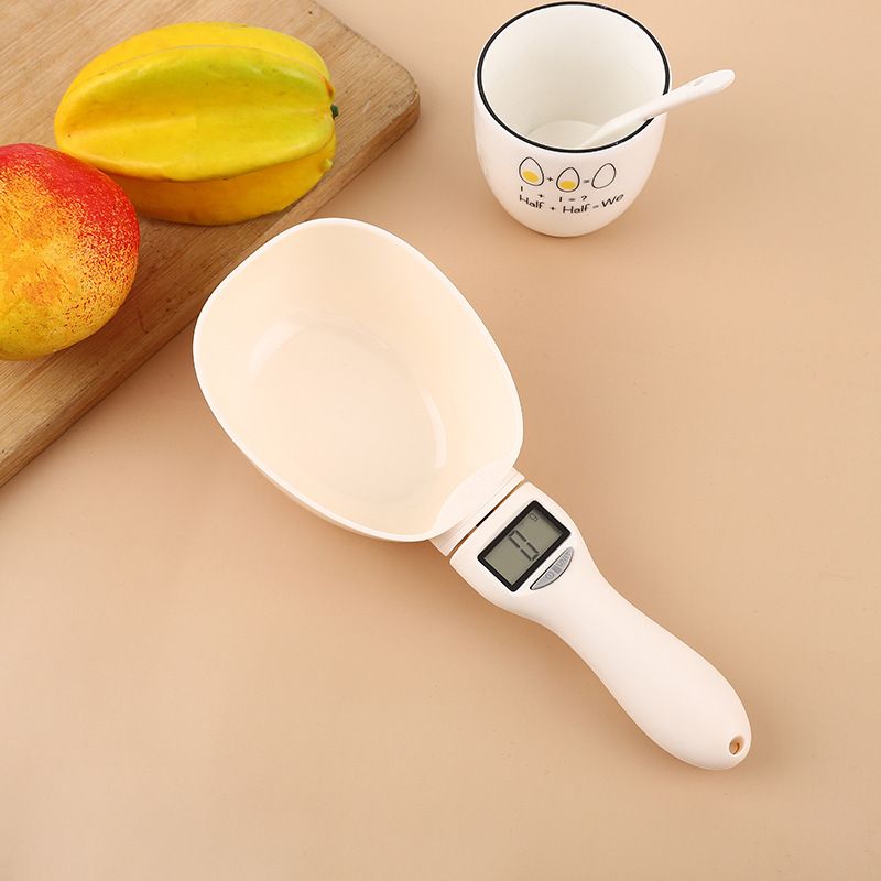 Pet measuring cup, cat food, dog food electronic scale, feeding measurement spoon scale, shovel scientific feeding 800g/1g spoon scale