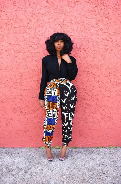 High waisted 2024 hippie pants