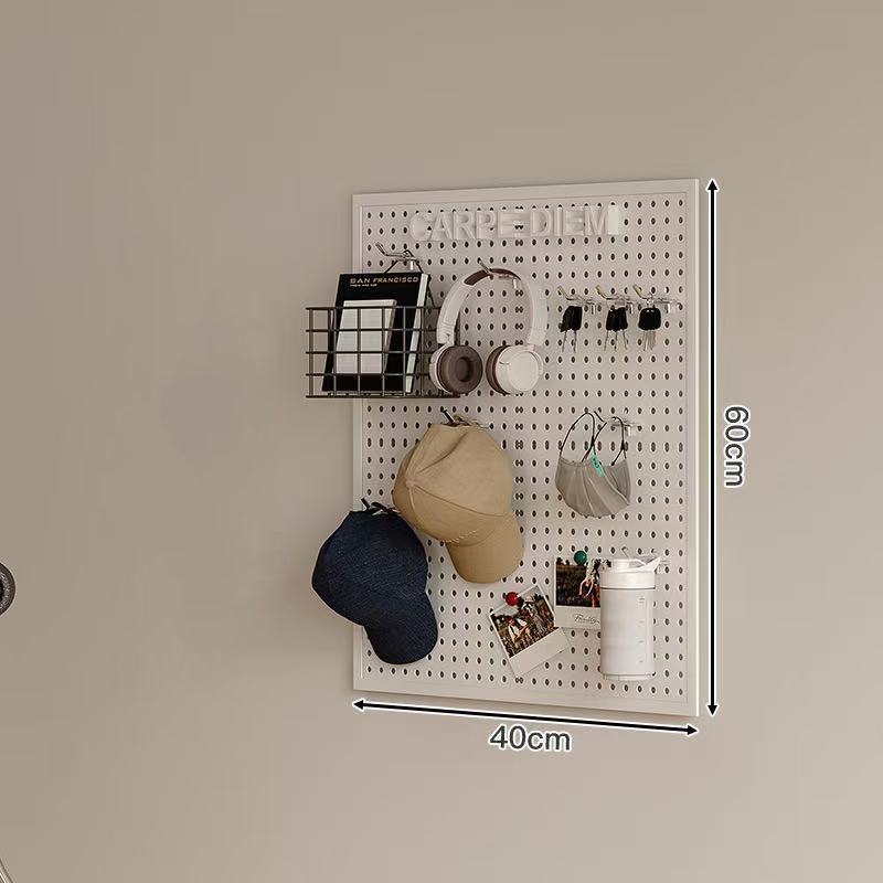 Metal Pegboard Panels for Wall Garage Utility Tools Pegboard Storage System for Workbench, Shop, Modular Peg Board Organizer Board Kit