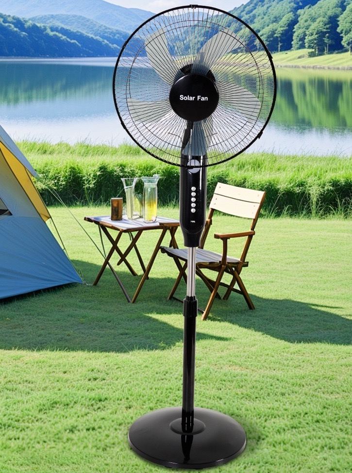 Rechargeable Lighting smart Solar Fan HS-188L