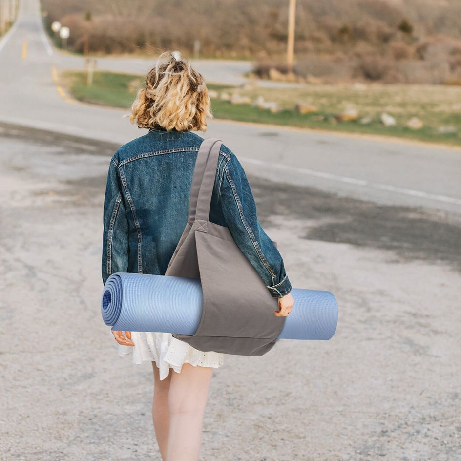 Yoga Mat Carry Bag Multifunctional Yoga Pilates Mat Case Bag Large Capacity Washable Lightweight Foldable For Tourism Fitness