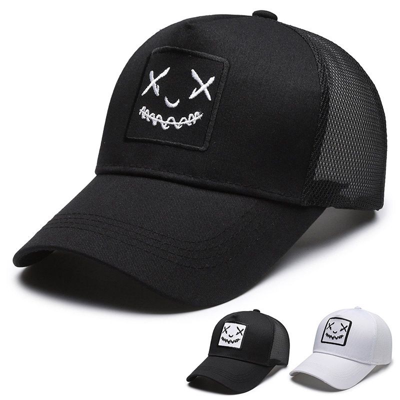 Men's ghost embroidered baseball cap sun protection outdoor street casual hat street hat