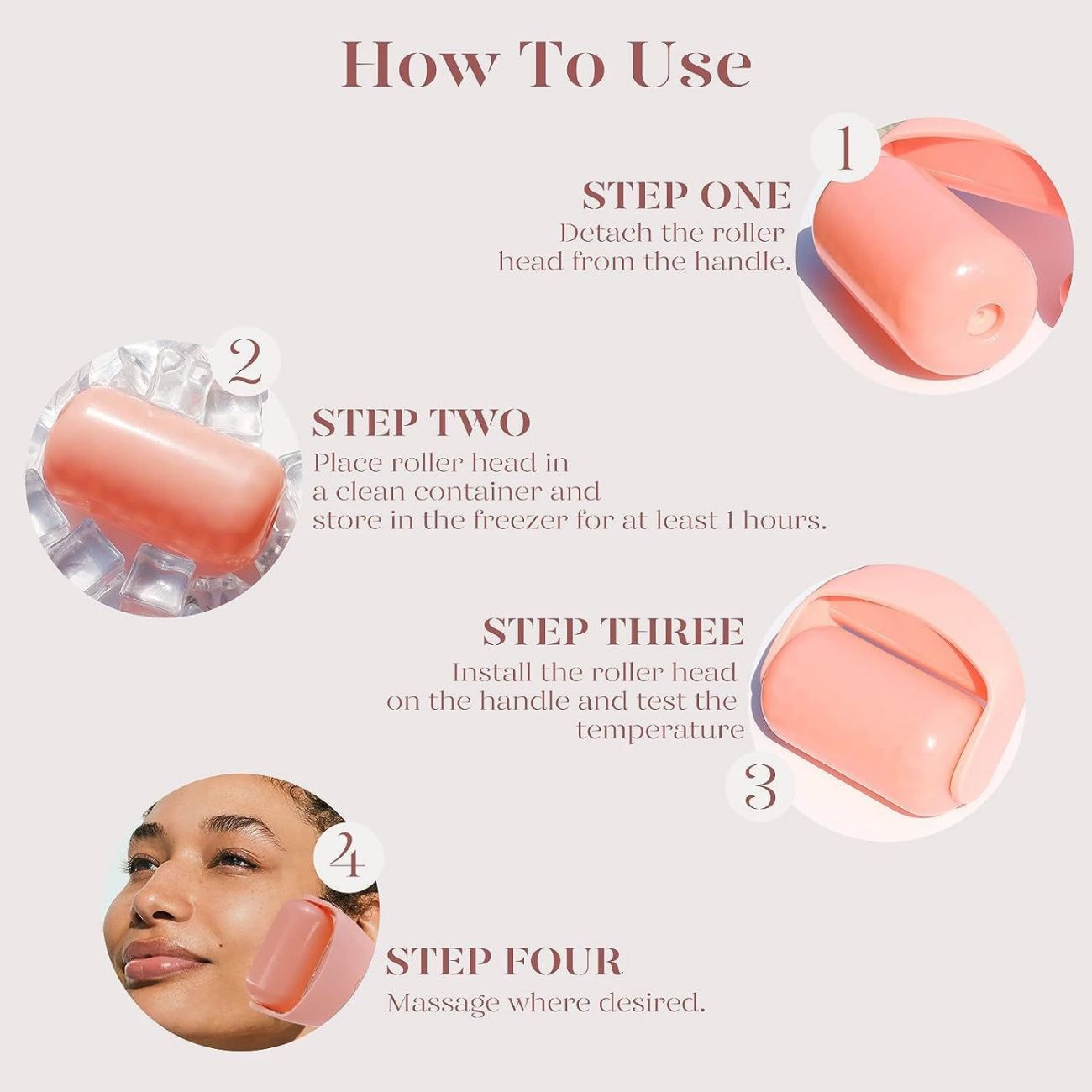 Ice roller massager face ice roller ice beauty（opp bag）