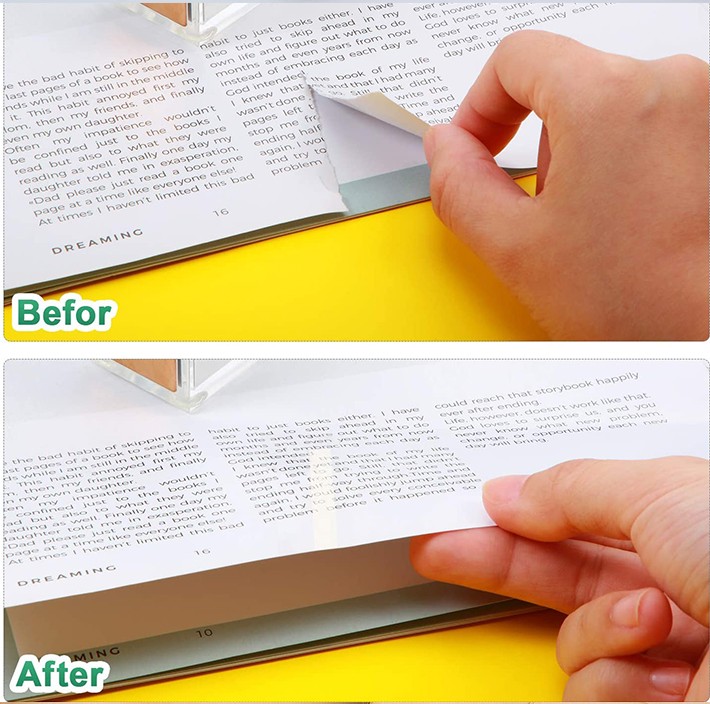 Multifunction Transparent Tape Clear Tape Gift Wrapping Refill Roll for Office, Home, School