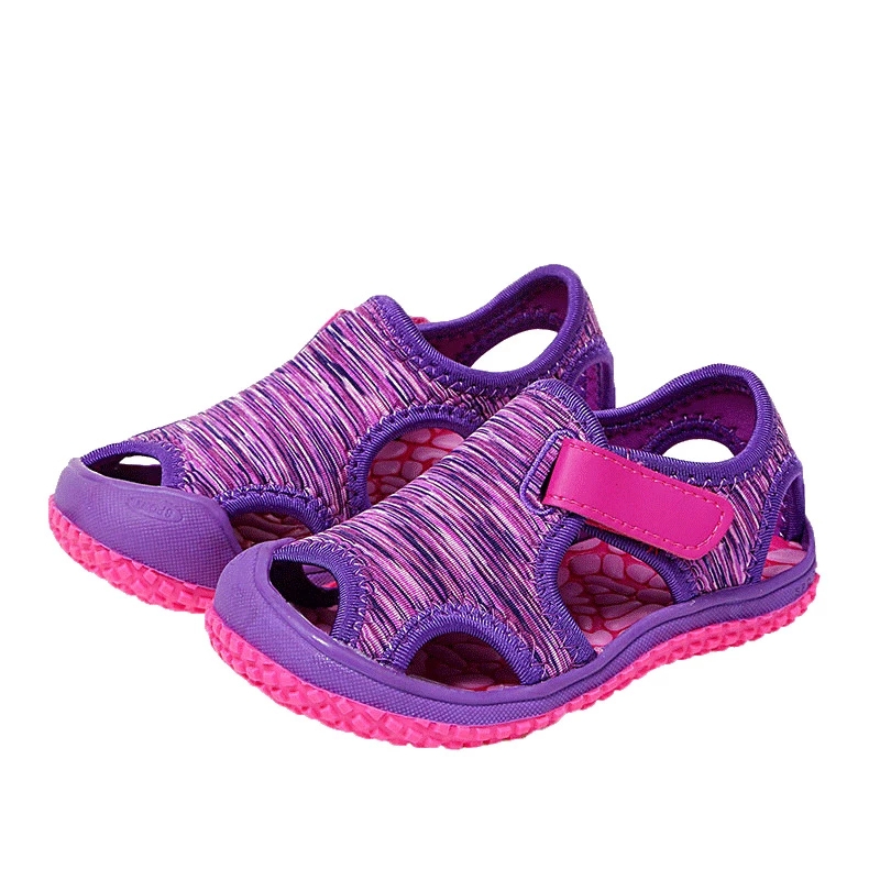 Boys Girls Sandals Childrens Aqua Sport Sandals Soft Non-slip Shoes Kids Outdoor Beach Water Shoes