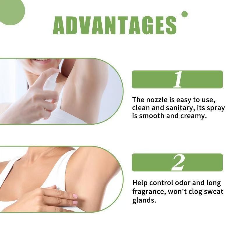 EELHOE Clean Odor and Body Odor Dew for Underarm Cleaning, Odor Removal, Clean Odor, and Sweating Control. It has a long-lasting fragrance and is gentle and non irritating