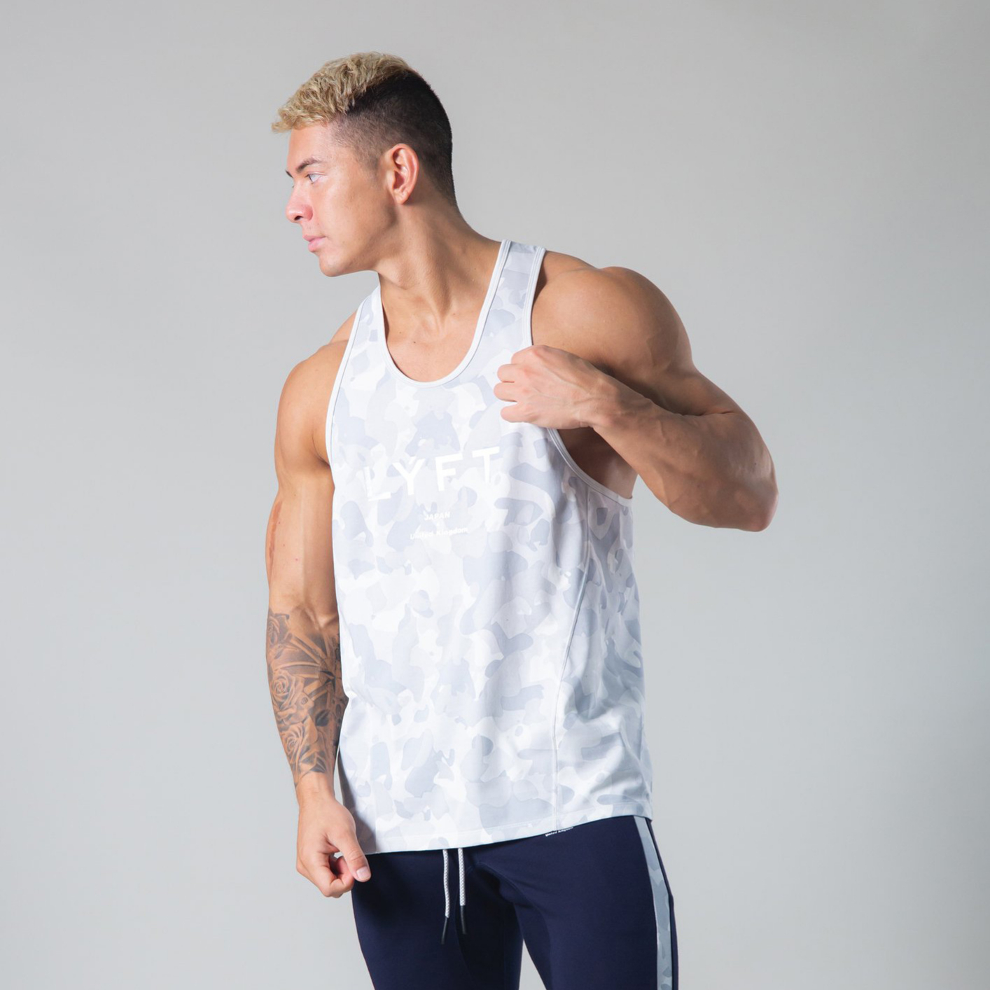 LYFT-BX08 Comfortable Sleeveless Basic Casual Camisole Plain Tank Top Shirt Fitness men's gym Tank Tops