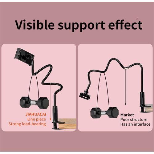 ARHANORY Tripod Stand Phone Holder Desktop Lazy With Rotate 360 Degrees Various Shapes Black