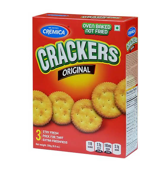 Mrs. Bectors Biscuit Origional Cracker 250g