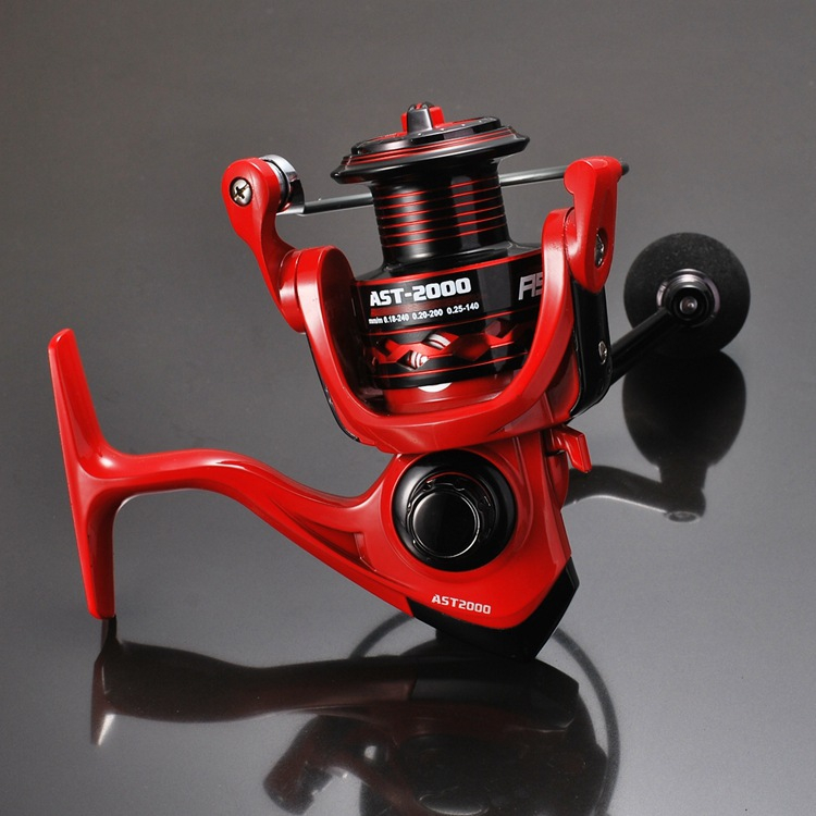 AST Rotating Reel 13+1 Metal Bb Fishing Wheel Spinning Wheel 14 Axis Cup Sea Pole Wheel Road Sub Wheel Far Casting Wheel