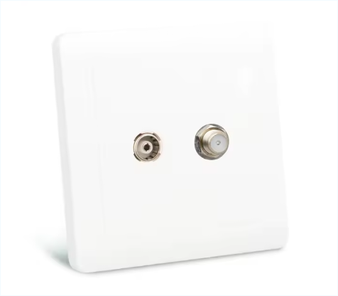 Computer Socket RJ45 Computer Internet Wall Socket Double Network Cable Socket