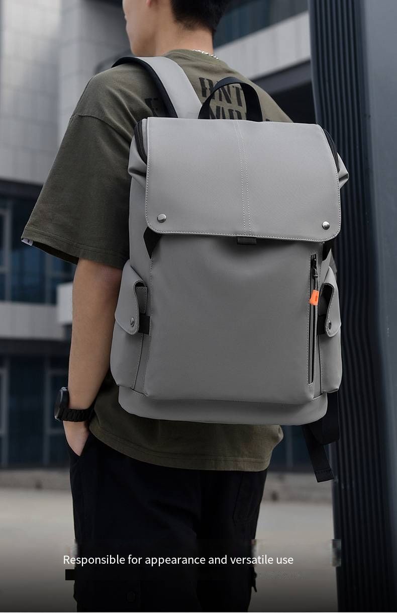 Men's Large Capacity Travel Backpack, Multifunctional Business Commute Laptop Backpack, Durable Casual Daypack for Office School Outdoor Travel