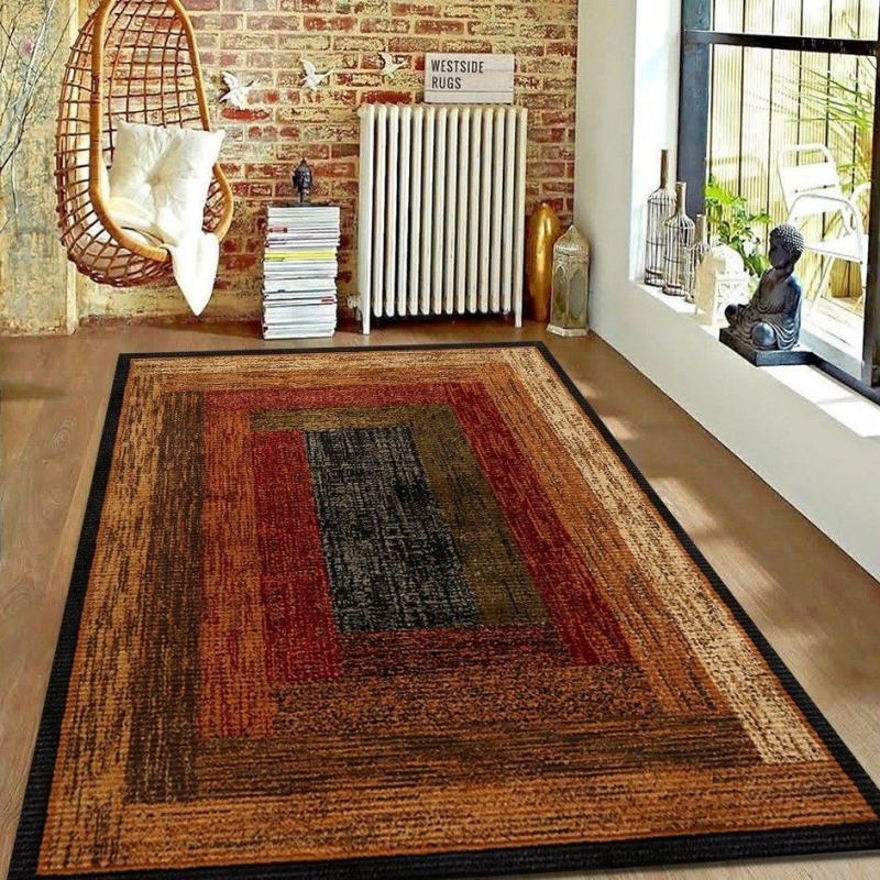 Carpet Crystal velvet geometric pattern carpet,Bottom anti slip floor mat 40*60cm,50*80cm,60*90cm mat 04#