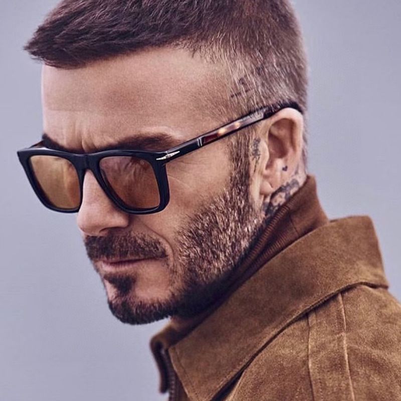 18110 Men's New Simple Retro Metal Embellished Sunglasses Sunglasses Sunglasses