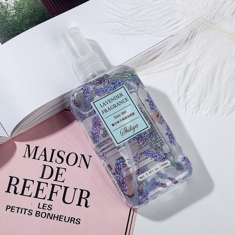Lavender Fragrance Body Mist - Refreshing Floral Scent for Daily Use - Calming Aromatherapy Body Spray for Wrist, Neck and Body.
