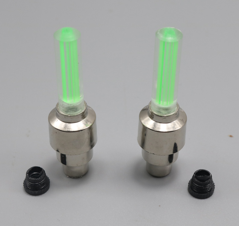 Luminous gas nozzle lampgreen