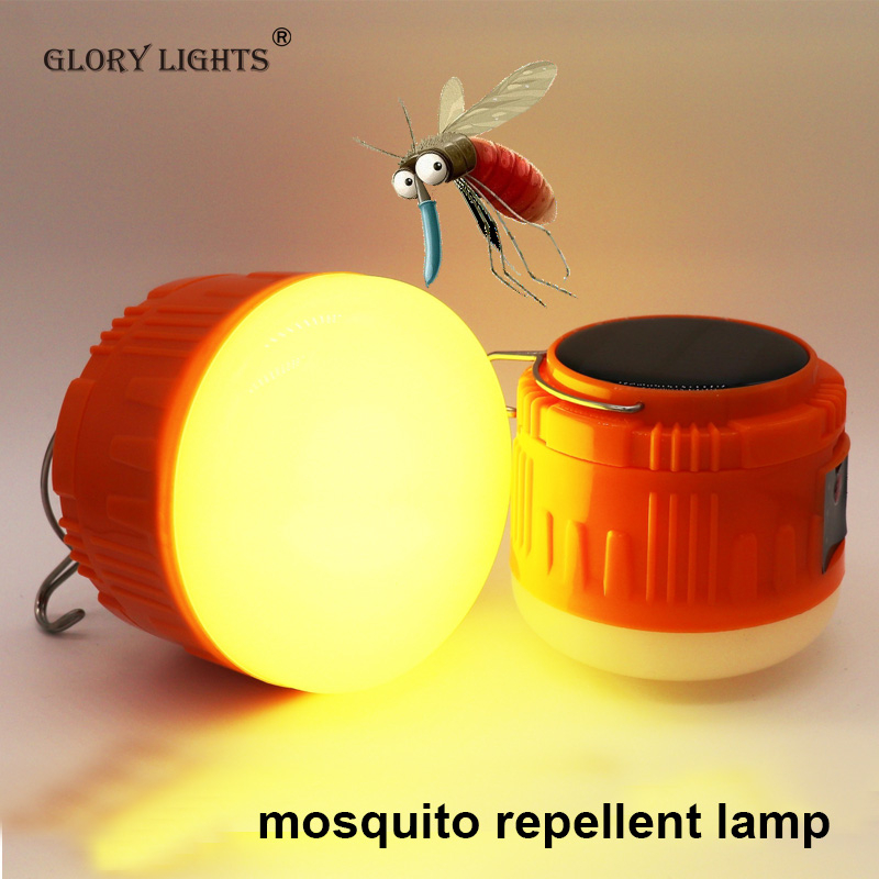 Glory lights LED solar RGB bluetooth audio camping lights USB rechargeable emergency lights outdoor camping multi-color horse lights