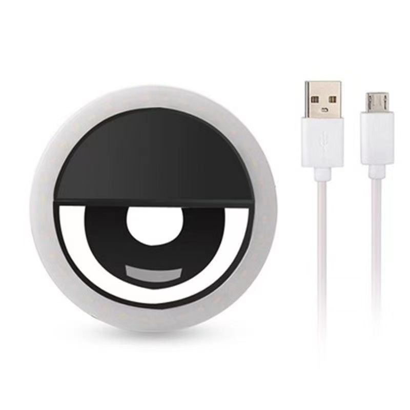 LED ring mobile phone fill light beauty light video fill lightblack
