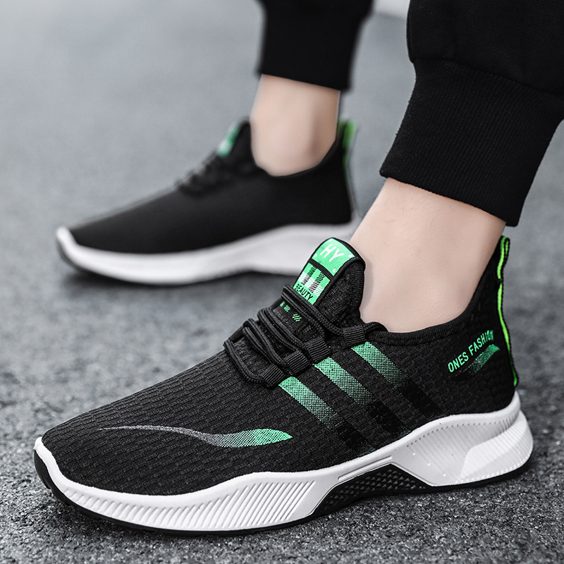 HY Mens Fashion Sneakers Casual Shoe Men Running Shoes Light Weight Low Top Shoes