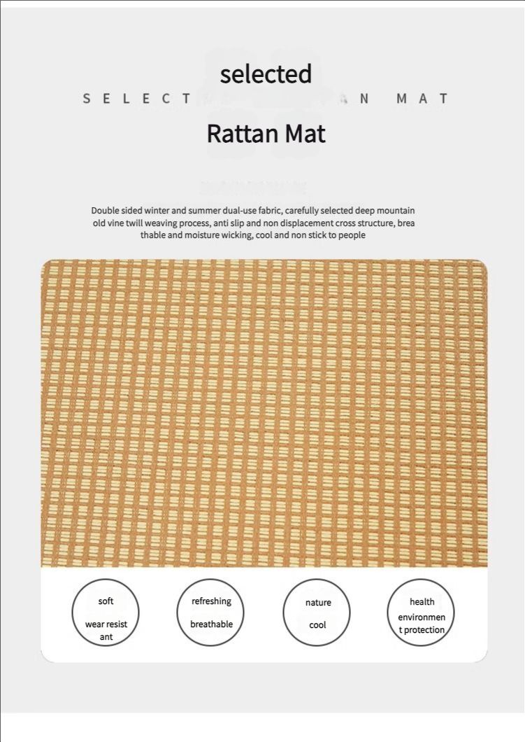Floor Mattress: Foldable Coconut Fiber Sleeping Mat for Living Room, Bedroom, and Guest Room - Lightweight, Breathable & Provides Back Support.