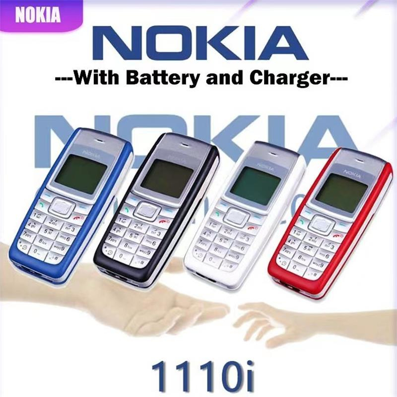 1110i NOKIA feature phone straight button old man mobile phone student spare mobile phone