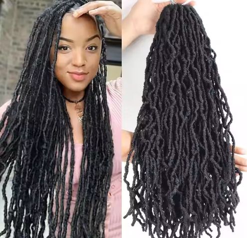 20'' Synthetic Crochet Braid Hair Extensions- Pre-Looped Crochet Hair