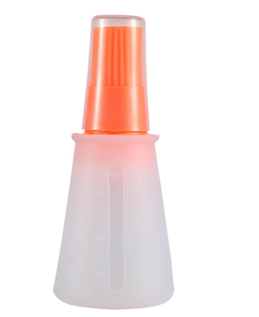 BBQ BBQ Oil Bottle Brush Silicone Kitchen BBQ Accessories Cooking Baking Oil Dispenser BBQ Tools Grease Brush