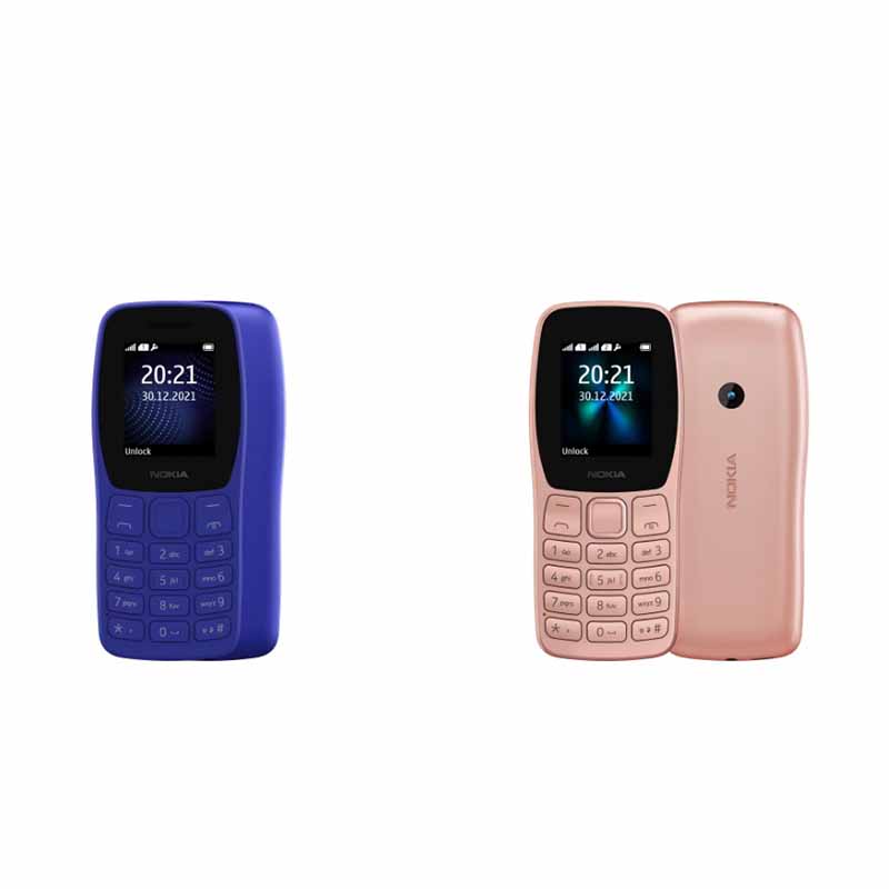 Nokia 105 Mobile Phone 2022 AE TA-1410 DS - BLACK
