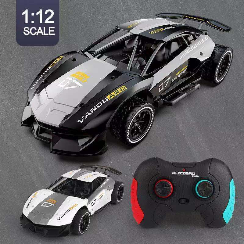 Remote control car 2.4GHz 1:12 Remote toy high speed powerful outdoor  off-road vehicle kids car gift for boy birthday present
